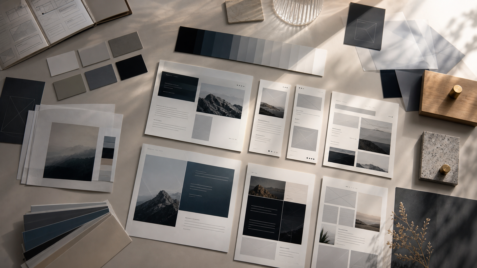 Kreativ moodboard